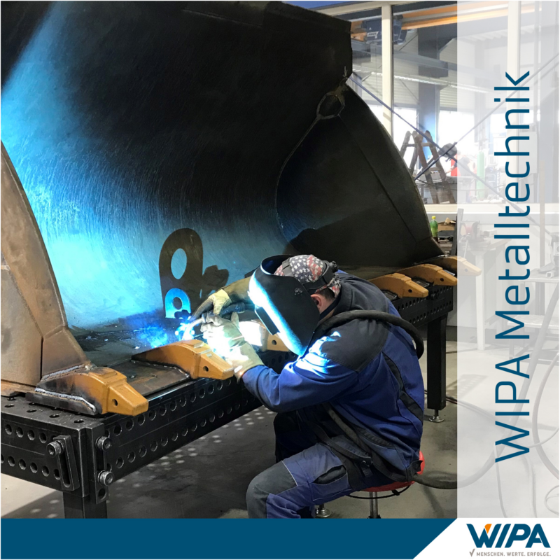 Read more about the article WIPA Metalltechnik – Radlader-Schaufel